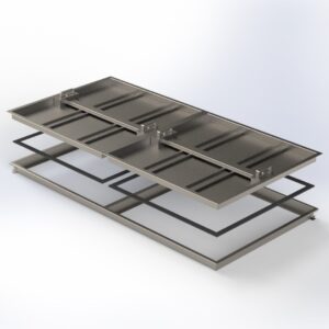 nắp bể ngầm inox module JLUX